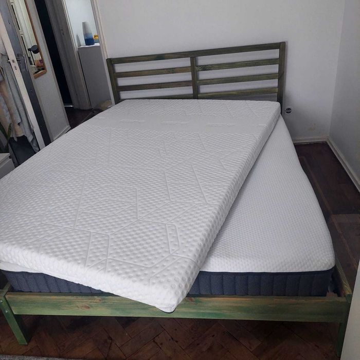 Cama com colchão  Emma e topper