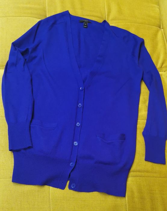 DOSTAWA GRATIS Wełna merino kardigan J. Crew M