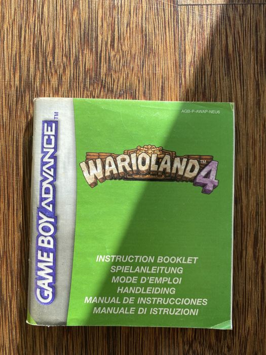 Warioland 4 Gameboy Advance Nintendo