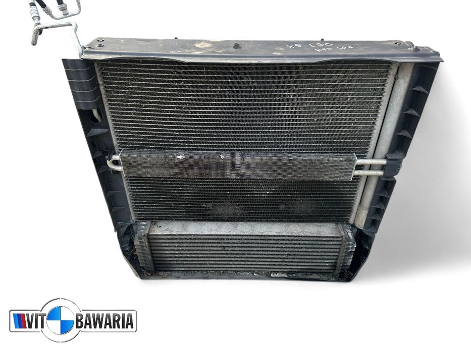Chłodnica wody/ intercooler/ chłodnica klimatyzacji/wentylator BMW X5