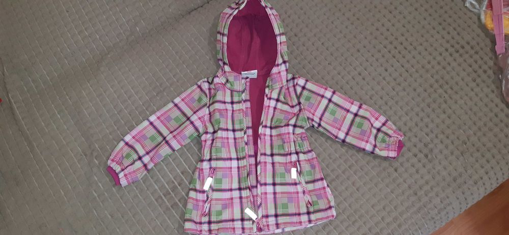 Идеал.сост! Куртка софтшелл на девочку 86см  1.5г