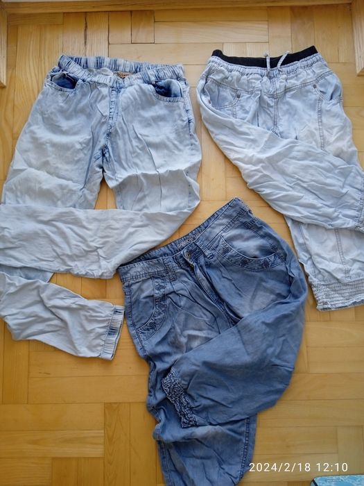 Spodenki jeans x 3 dziewczynka