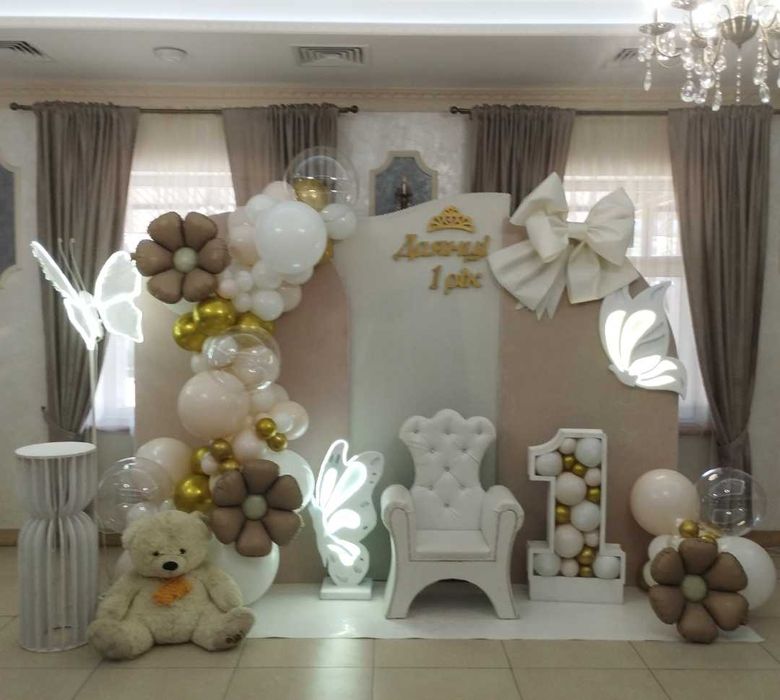 Банер для фотозони, прокат декору