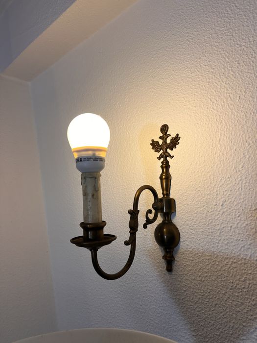 Candeeiro  e Focos Paredes