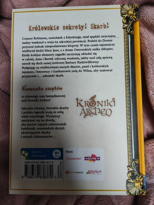 Książka "Kroniki Archeo Komnata Szeptów" Agnieszka Stelmaszyk