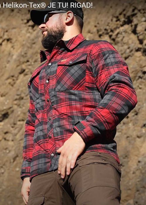 ‼️ Helikon-Tex Winter Warden Shirt куртка рубашка картата клітинка‼️
