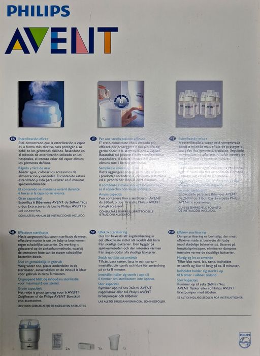 Philips Avent Esterilizador 8 biberões