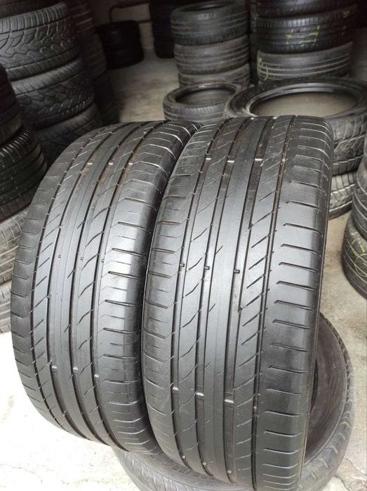 Continental Conti Sport Contct 5 235/55r18 2шт, 18год, 5,7мм, ЛЕТО