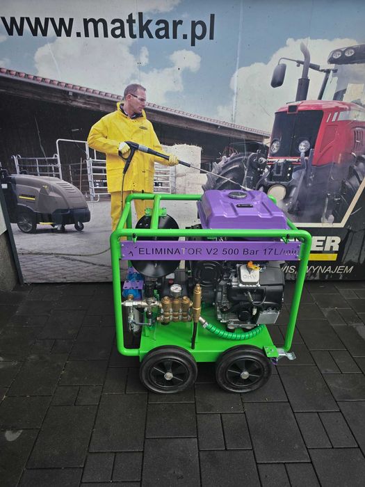 Myjka spalinowa HAWK 500 BAR Loncin V2 27 KM Falch,Karcher,Oertzen