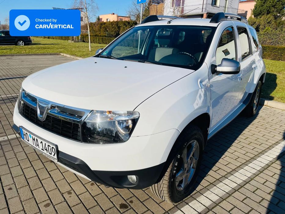 Dacia Duster 1.6 116tys przebiegu 4x4 jeden właściciel od nowości klima elektyka Wr