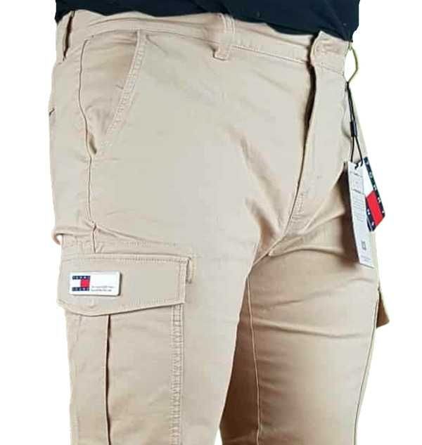 Spodnie Tommy Jeans Austin -Cargo męskie Tommy Hilfiger nowe - W38/L34