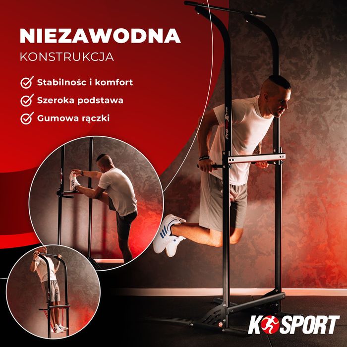 Стаціонарні бруси з турніком K-Sport MFX004 Брусья с турником • Нові