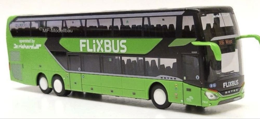 Model autobusu setra FLIXBUS