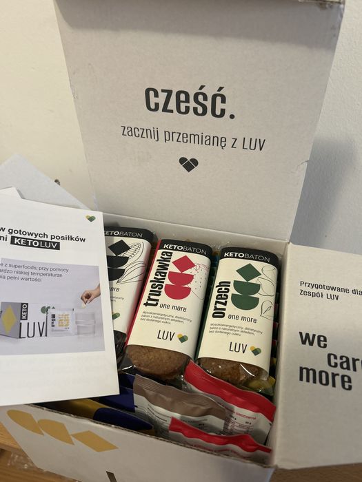3x Keto luv plus dieta pudelkowa Nowe kompletne powystawowe