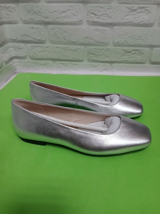 Балетки ECCO 8829757 Срібний 37