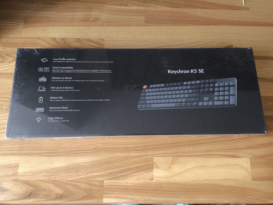 Клавіатура keychron k5 SE (K5SEG3 hot swap, brown switch)