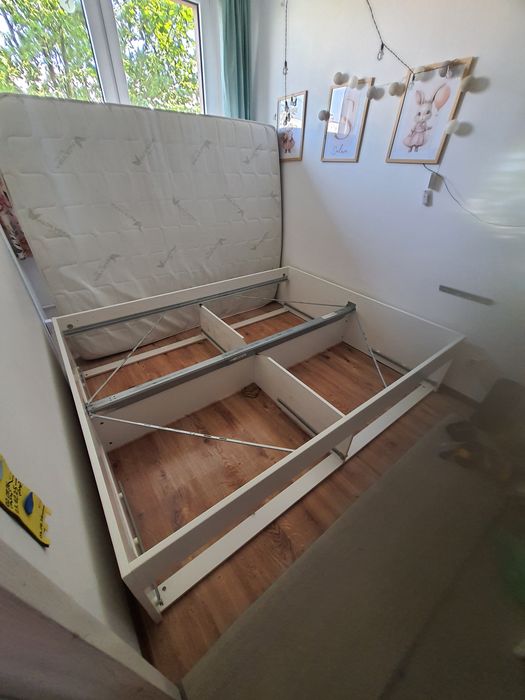 Rama łóżka BRIMNES IKEA 160X200 i dno łóżka
