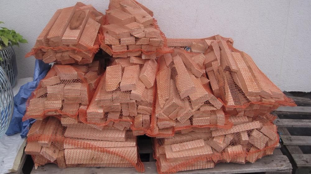 rozpałka, drewno liściaste, suche klepki