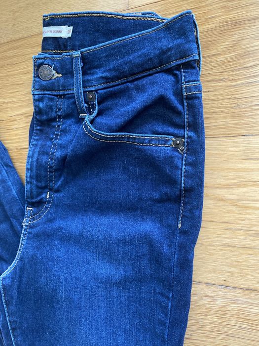Calcas ganga LEVIS  Mile Super Skinny 28/tamanho M novas estrear
