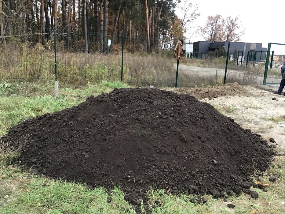 Чорнозем для города, телиць, під газон, торф