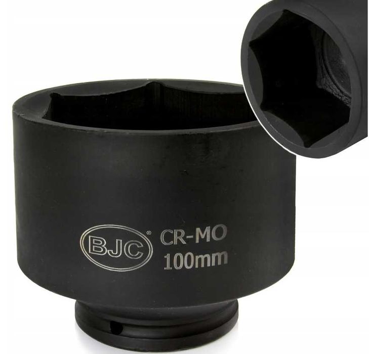 Головка, насадка, торцевая, ударная BJC 100 мм 1" 6 гранна CR-MO