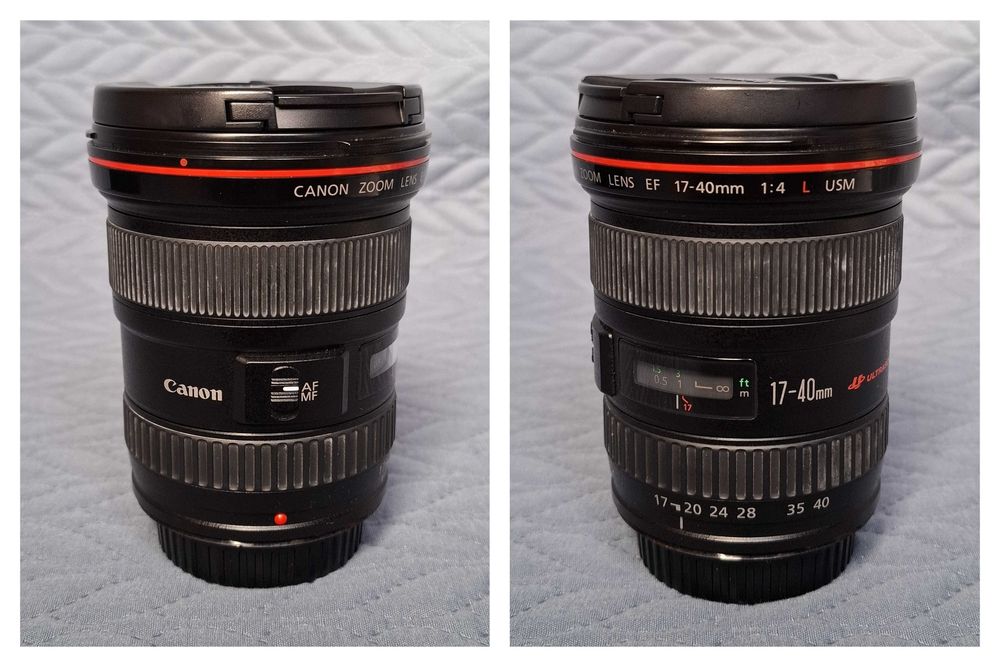 Objetiva Canon 17-40mm f/4L USM (como nova)