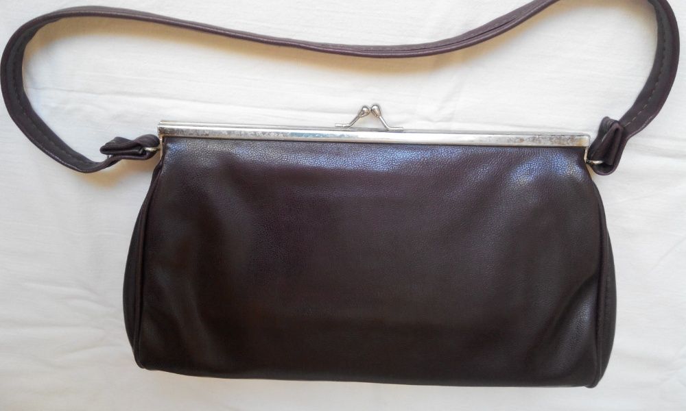 Дамская сумочка-клатч "Леди", винтаж, СССР, ретро-защёлка.