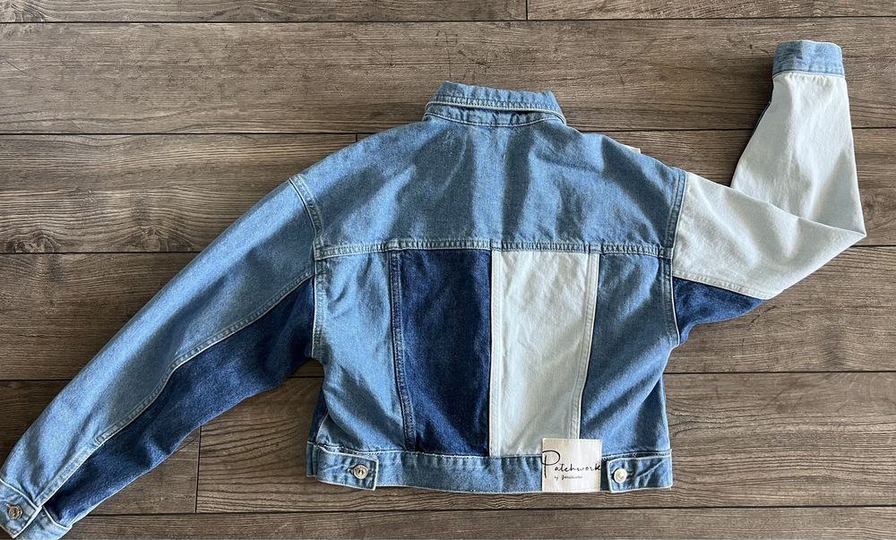 Куртка джинсова Stradivarius р.S