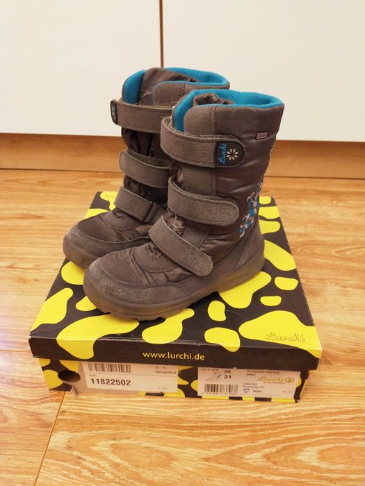 LURCHI Buty zimowe śniegowce gore tex 31