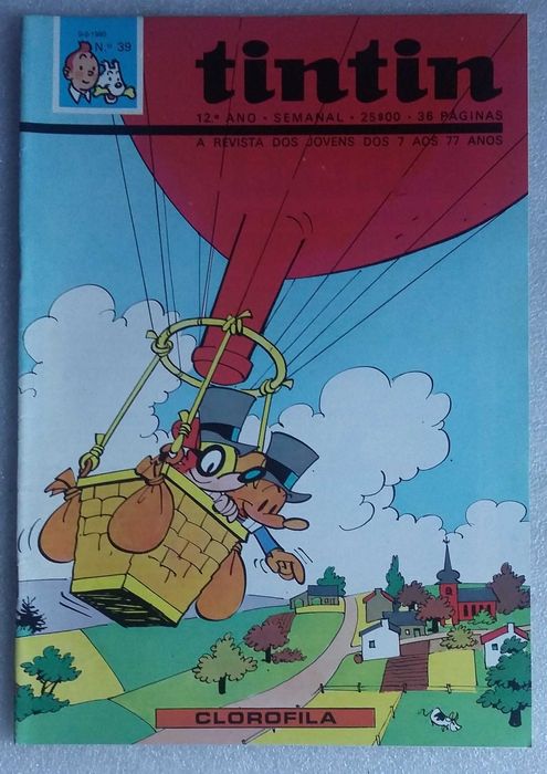 Tintim Nº 39  - 12º ano