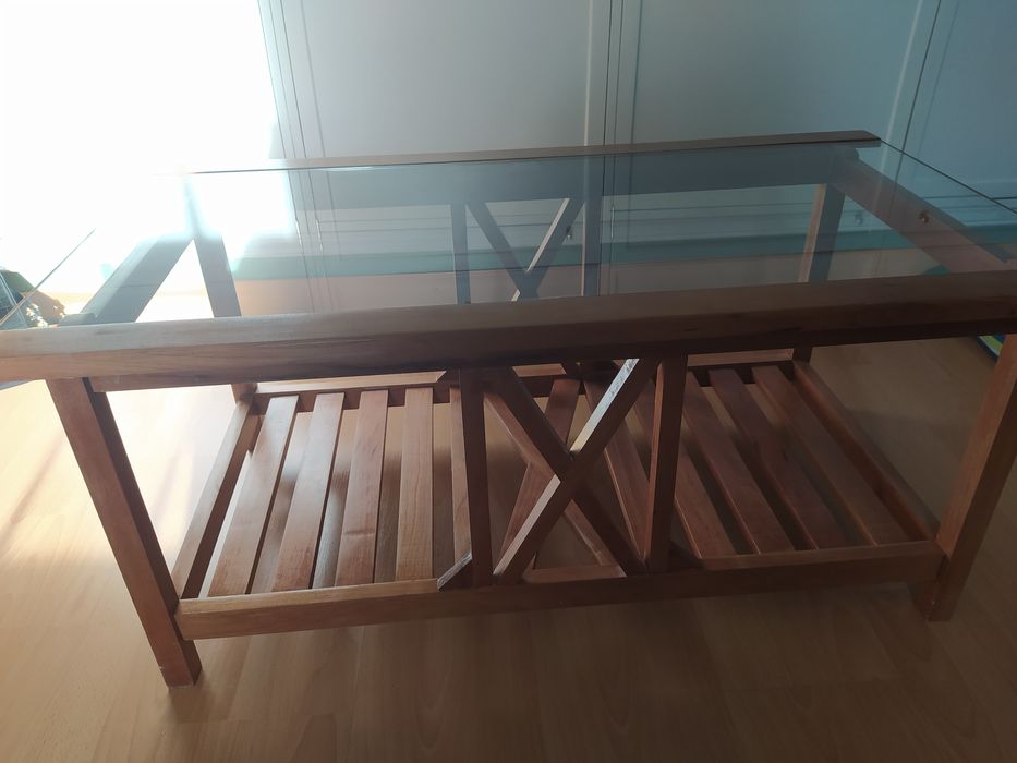 Mesa de centro madeira de cerejeira