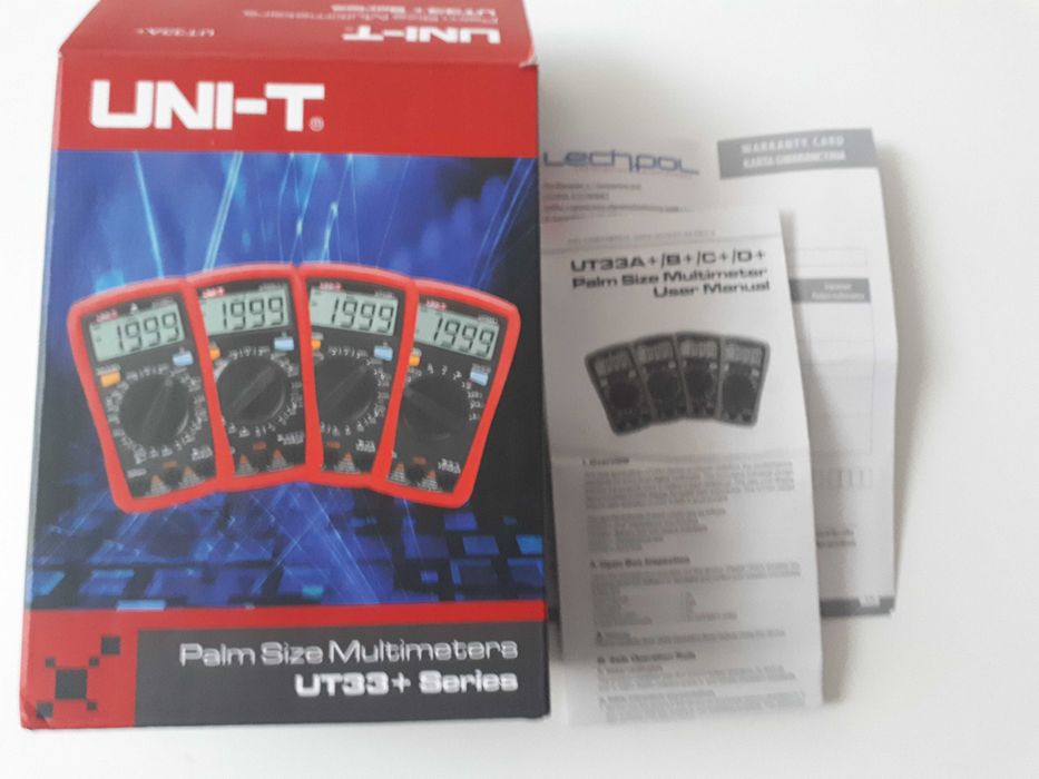 Multimetr miernik cyfrowy automat UNI-T UT33A+