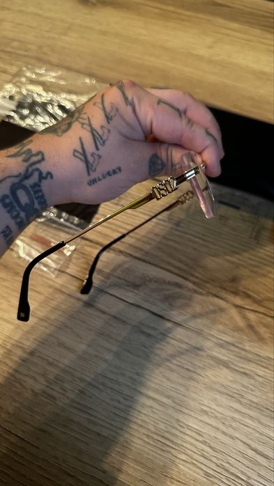 Okulary oprawki zlote DSQUARED2 oryginal