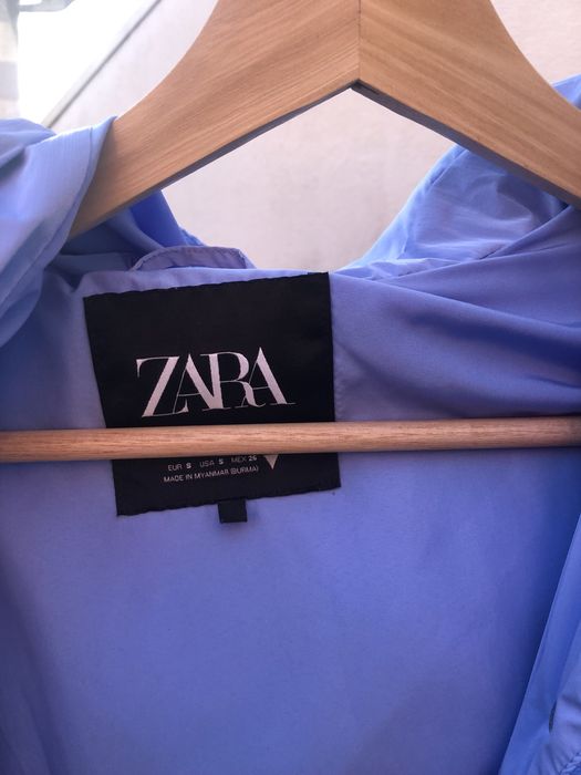 Blusao da zara em azul
