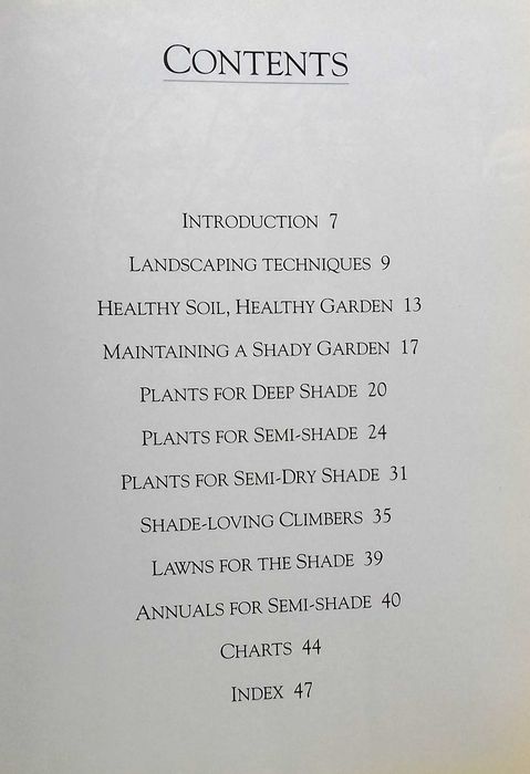 Mary Moody- Shady Greens Gardening with the Experts. Inclui portes