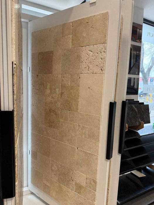 TRAWERTYN Classic Light PICCOLO | bębnowane krawędzie | komplet 0,72m²