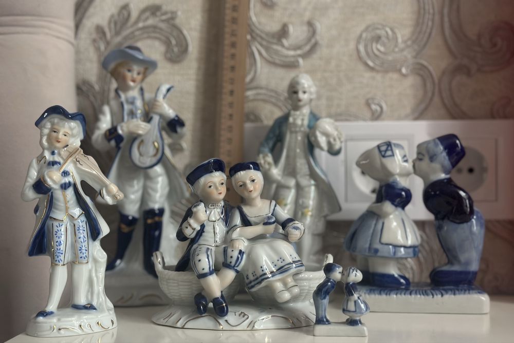 Статуэтки фарфоровые в идеальном состоянии