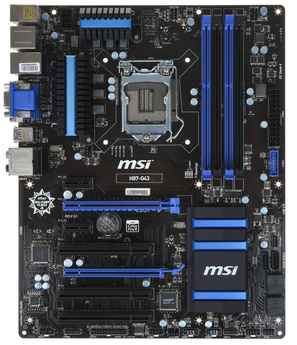 Płyta Główna Msi H87-G43 (Socket 1150)