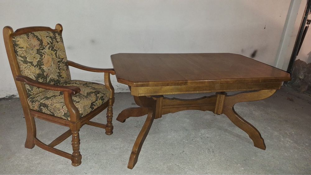 Extendable Solid Wood Dining Table64585040695170122