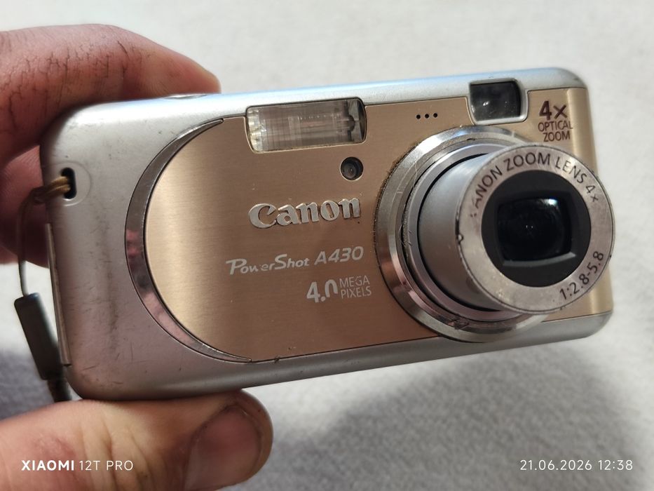 ✨動作確認済み！✨Canon PowerShot A430 単三電池で使用可能！ Canon Powershot a430 фотоаппарат купить на OLX.ua