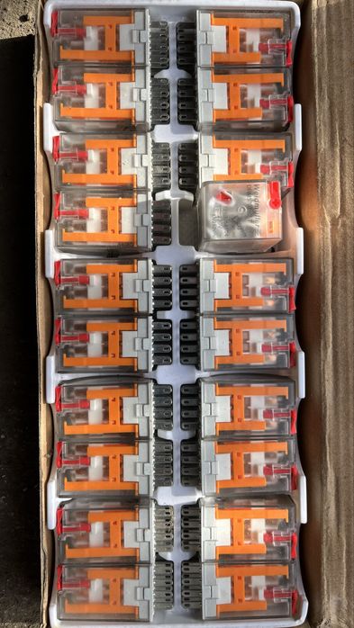 Реле электромагнитное Weidmuller 230V AC, 4CO, LED, test (DRM570730LT