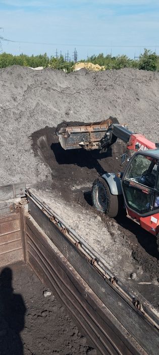 Чорнозем, баласт, пісок, щебінь, торфобрикети