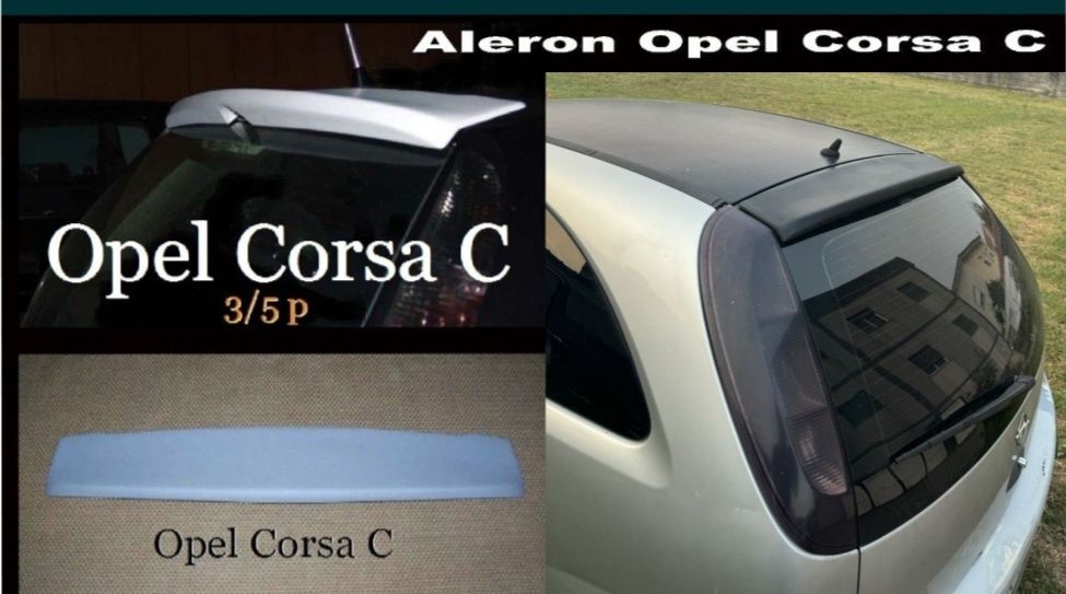 Aileron Spoiler Opel Corsa C (2 modelos)