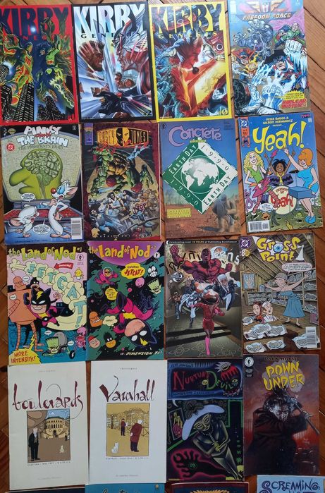 Comics norte-americanos avulsos (desde os anos 1980)
