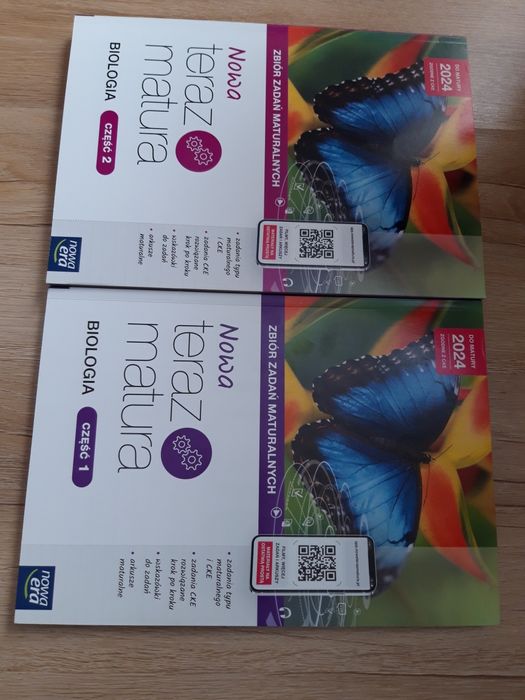 Zbiór zadań maturalnych biologia cz.1 i 2 NOWY