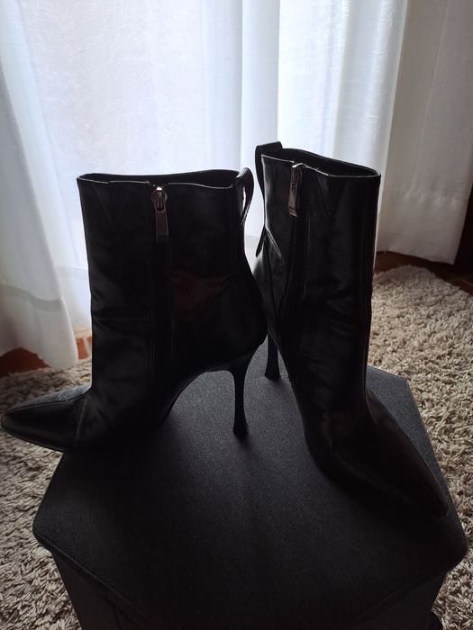 Botas Pretas de salto Zara