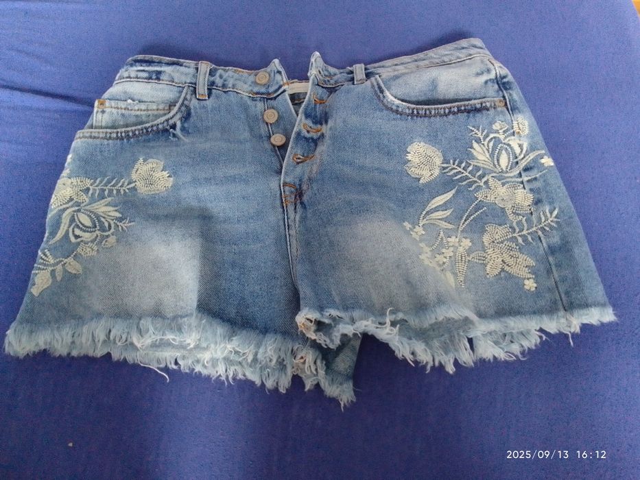 Spodenki jeansowa Stradivarius