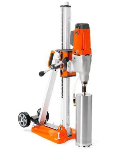 Aluguer caroteadora profissional - diam até 250 mm, por dia desde