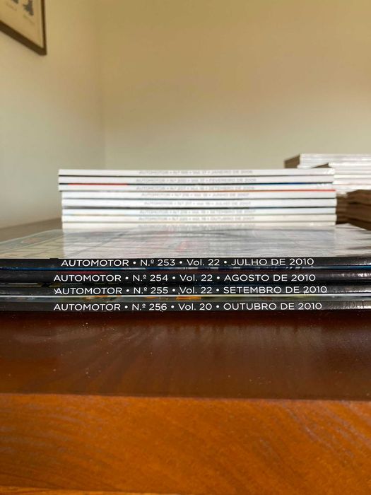 Revista AutoMotor do Volume 1 ao 256 (1989 - 2010)