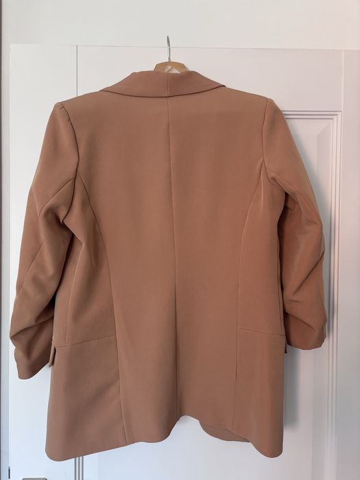 Garnitur damski r 36 karmelowy